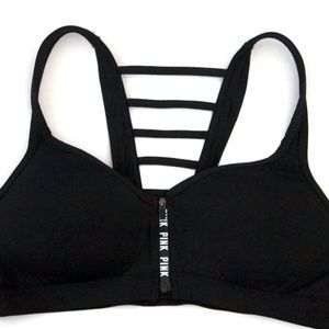 Black Victoria's Secret PINK Sports Bra